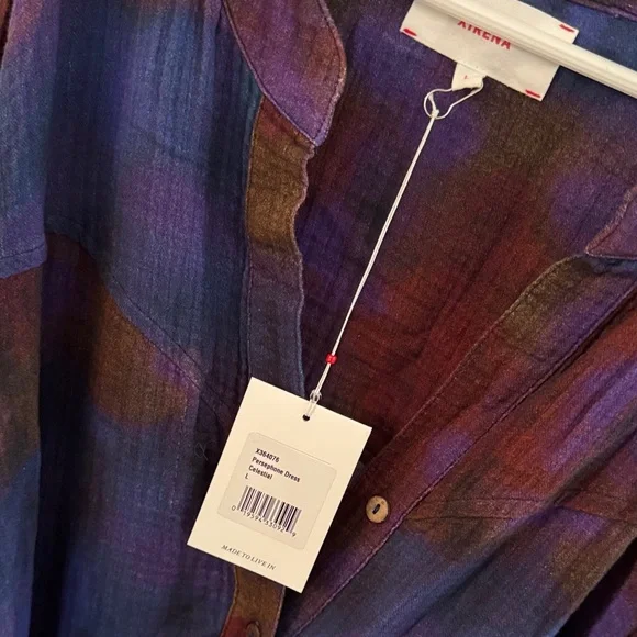 Xirena Multicolor Persephone Long Sleeve Dress L - Picture 2 of 4